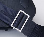 Dior Saddle Men's Bag In Black 24x17.5x3cm - 4