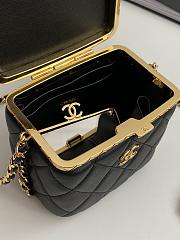 Chanel Vanity With Chain Mini Black - 6
