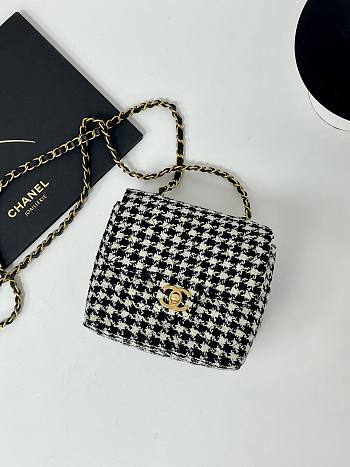 Chanel Small Tweed Ribbon Bag