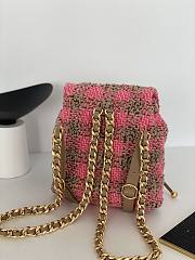 Chanel 22K Duma Wool Backpack 24x21x10cm - 2