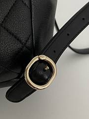 Chanel 23C DumA Black Backpack 23x21.5x13cm - 6