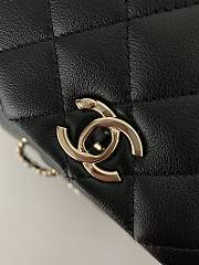 Chanel 23C DumA Black Backpack 23x21.5x13cm - 4