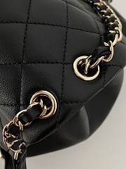 Chanel 23C DumA Black Backpack 23x21.5x13cm - 2