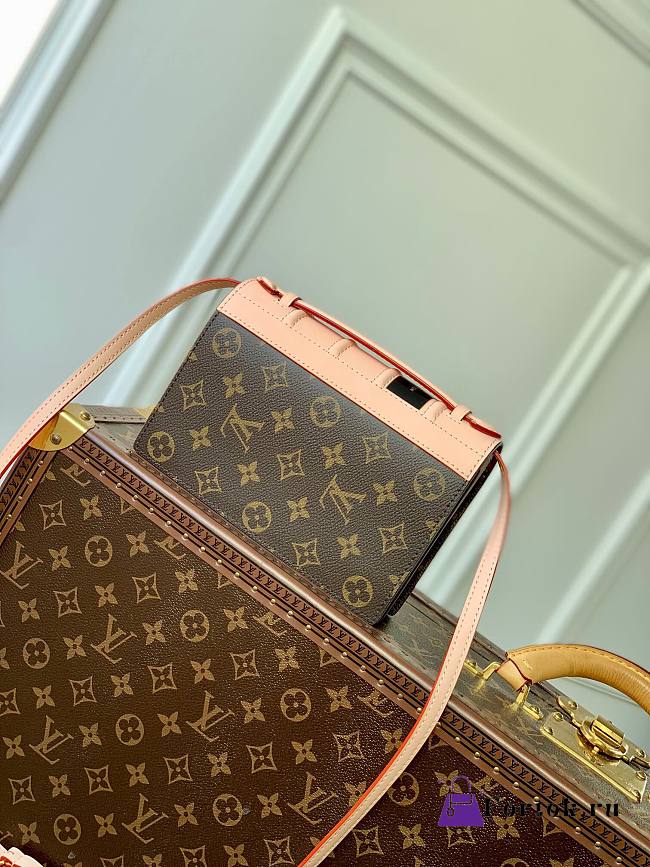 Loius Vuitton Book Chain Wallet M81831 20x14x4cm - 1