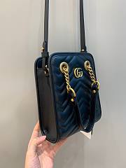 Gucci GG Marmont Mini Tote Bag in Black 696123 - 6