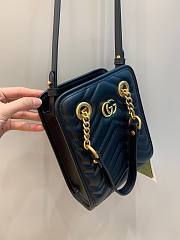 Gucci GG Marmont Mini Tote Bag in Black 696123 - 4