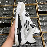 Nike Air Jordan 4 Retro GS 'Military Black' Shoes - 4