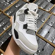 Nike Air Jordan 4 Retro GS 'Military Black' Shoes - 5