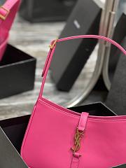Saint Laurent Le5A7 Hobo Shoulder Bag in Pink  - 2