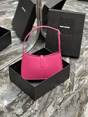 Saint Laurent Le5A7 Hobo Shoulder Bag in Pink  - 6