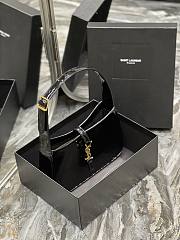 Saint Laurent Le5A7 Hobo Shoulder Bag in Black - 4