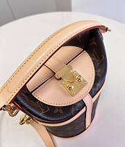 Louis Vuitton Duffle Monogram Leather Bag M43587 22x23x14cm - 3