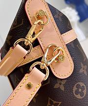 Louis Vuitton Duffle Monogram Leather Bag M43587 22x23x14cm - 2