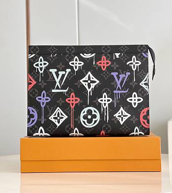 Loius Vuitton Pochette Voyage Monogram Wallet M81803 27x21x6cm