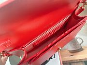 Bvlgari Serpenti Forever Shoulder Bag in Red 22x15x4.5 cm - 4