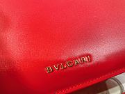 Bvlgari Serpenti Forever Shoulder Bag in Red 22x15x4.5 cm - 6