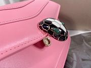 Bvlgari Serpenti Forever Shoulder Bag in Pink 22x15x4.5cm - 3