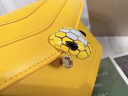 Bvlgari Serpenti Forever Shoulder Bag in Yellow 22x15x4.5cm - 3