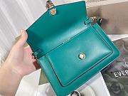 Bvlgari Serpenti Forever Shoulder Bag in Green 22x15x4.5cm - 5