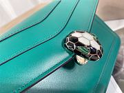 Bvlgari Serpenti Forever Shoulder Bag in Green 22x15x4.5cm - 3