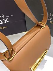 Delvaux Lingot 2022 Shoulder Bag in Tan 20.5x8.5x16.5cm - 6