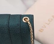 Bvlgari Serpenti Forever Shoulder Bag in Grande Blue 27.5x18x7cm - 2