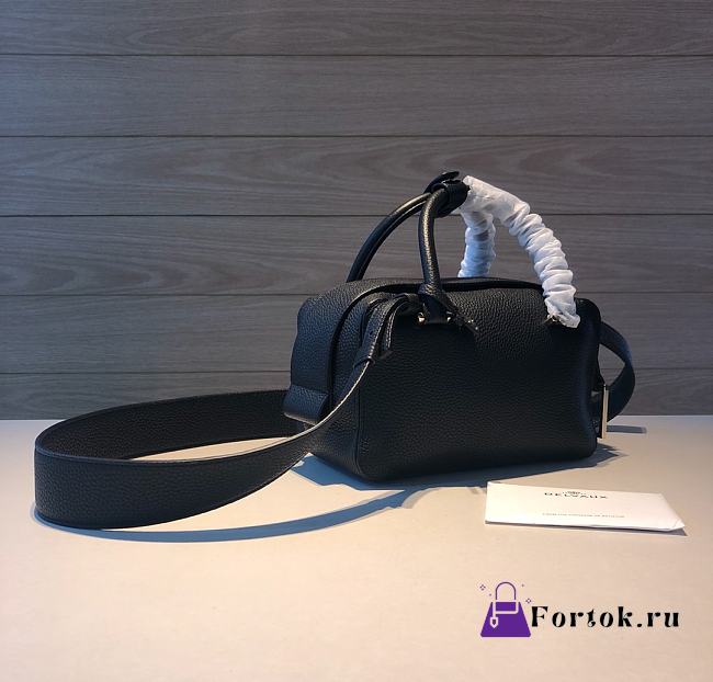 Delvaux Cool Box Handbag in Black 22cm - 1