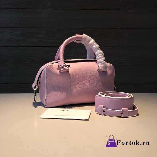Delvaux Cool Box Handbag in Pink 22cm - 1