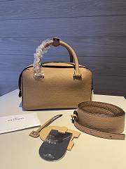 Delvaux Cool Box Handbag in Tan 22cm - 1