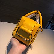 Delvaux Cool Box Handbag in Yellow 22cm - 4