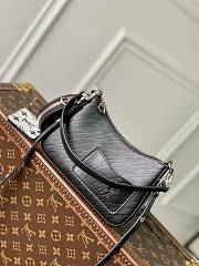 Louis Vuitton Marellini Bag in Black M20998 19.0x13.5x6.5cm - 3