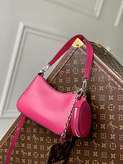 Louis Vuitton Marellini Bag in Pink M20998 19.0x13.5x6.5cm - 4