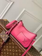 Louis Vuitton Marellini Bag in Pink M20998 19.0x13.5x6.5cm - 5