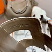 Herme Slippers in White - 6