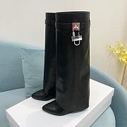 Givenchy 4G Logo Boots in Black  - 6