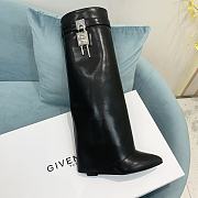 Givenchy 4G Logo Boots in Black  - 4