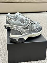 Chanel 2023 Cruise Grey Low Top Sneaker Shoes - 3