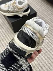Chanel 2023 Cruise Gold Low Top Sneaker Shoes - 4