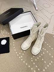 Chanel 22A White Boots HD00780 - 6