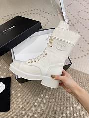 Chanel 22A White Boots HD00780 - 4