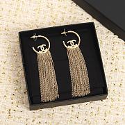 Chanel Tassel Double C Earrings - 1