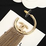 Chanel Tassel Double C Earrings - 2