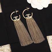 Chanel Tassel Double C Earrings - 3