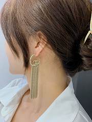 Chanel Tassel Double C Earrings - 4