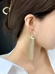 Chanel Tassel Double C Earrings - 6