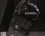 Chanel 23C Mini Shoulder Bag in Black 17x14 x7cm - 1