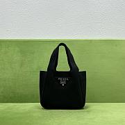 Prada Mini Tote Bag in Black 15.5x10x18cm - 1