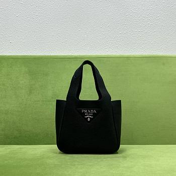 Prada Mini Tote Bag in Black 15.5x10x18cm