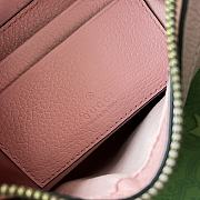 Gucci Aphrodite Small Shoulder Bag in Pink 25x19x7cm - 5