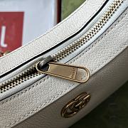 Gucci Aphrodite Small Shoulder Bag in White 25x19x7cm - 4